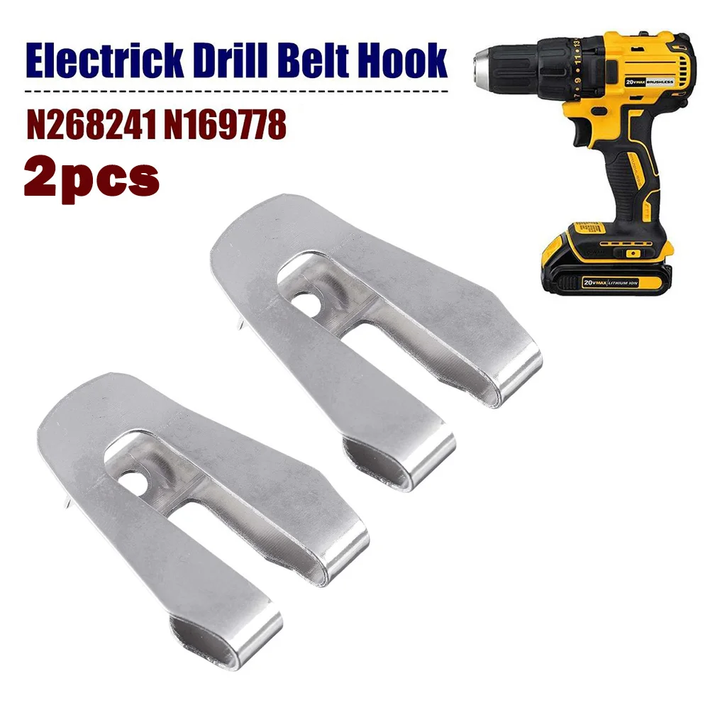 2Pcs Electric Drill Belt Clip Hook Cordless Clip For DeWalt Belt Hook N268241 Driver N169778 N086039 DCD980 DCD985 DCD780
2Pcs Electric Drill Belt Clip Hook Cordless Clip For DeWalt Belt Hook N268241 Driver N169778 N086039 DCD980 DCD985 DCD780