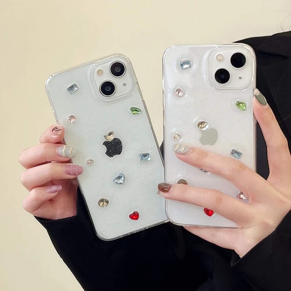 Cute Mini Colorful Crystal Phone Case For iPhone 14 13 12 11 Pro Max XR X XS 7 8 Plus SE 2020 Glitter Sequin Clear Soft Cover
Cute Mini Colorful Crystal Phone Case For iPhone 14 13 12 11 Pro Max XR X XS 7 8 Plus SE 2020 Glitter Sequin Clear Soft Cover