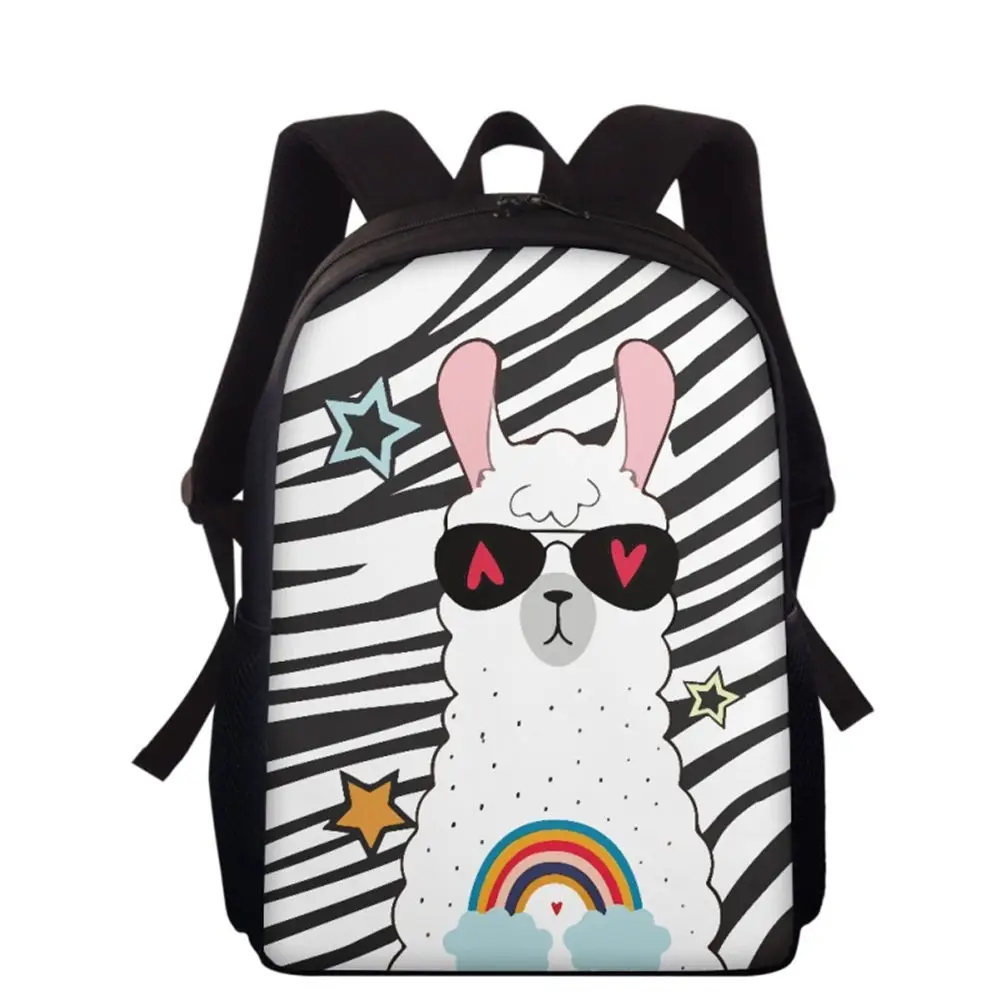 Детский Школьный рюкзак 15 дюймов, легкий ранец для мальчиков и подростков с милыми рисунками животных, альпака 
Детский Школьный рюкзак 15 дюймов, легкий ранец для мальчиков и подростков с милыми рисунками животных, альпака