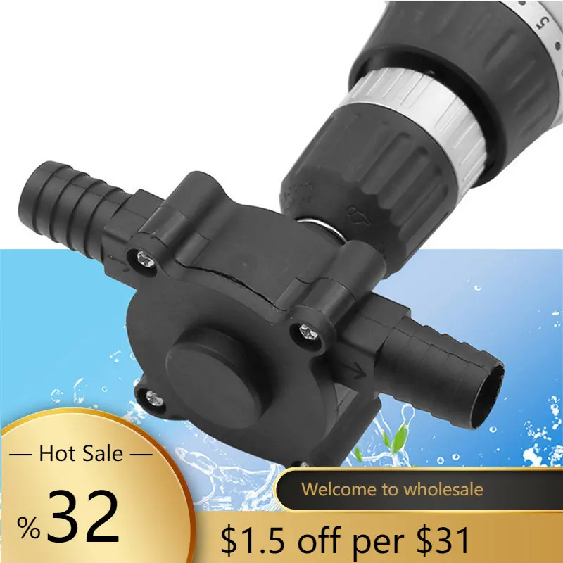Portable Electric Drill Pump Diesel Oil Fluid Water Pump Mini Hand Self-priming Liquid Transfer Pumps Home Garden Outdoor tool
Portable Electric Drill Pump Diesel Oil Fluid Water Pump Mini Hand Self-priming Liquid Transfer Pumps Home Garden Outdoor tool
