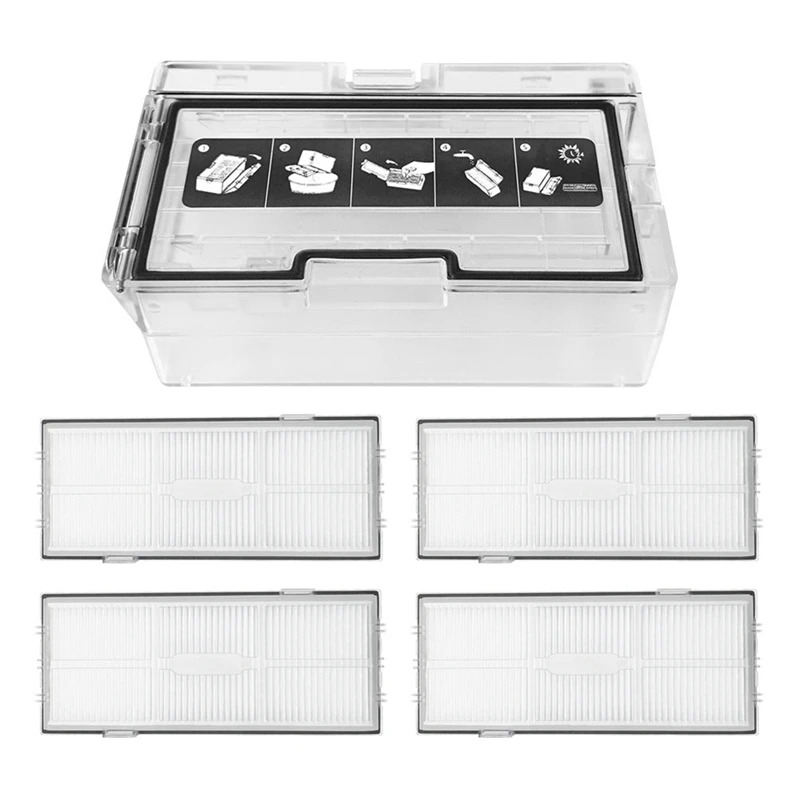 Hepa Filter Dust Box For Xiaomi Roborock S7 For Roborock T7S T7PLUS Robot Vacuum Cleaner Spare Parts 
Hepa Filter Dust Box For Xiaomi Roborock S7 For Roborock T7S T7PLUS Robot Vacuum Cleaner Spare Parts