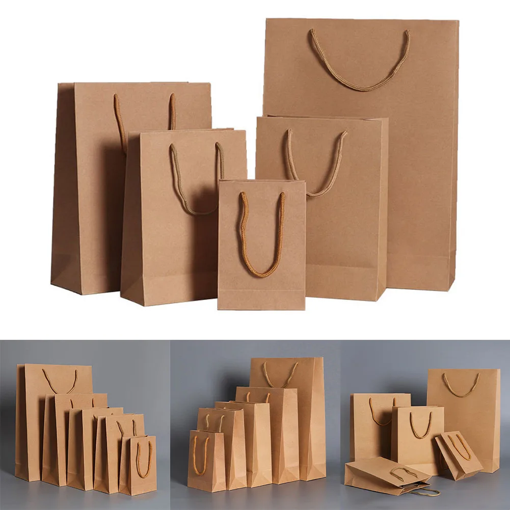 Kraft Paper Packaging Bags For Wedding Birthday Christmas Baptism Party Gift Bag Product Package Bag Shopping Handbag
Kraft Paper Packaging Bags For Wedding Birthday Christmas Baptism Party Gift Bag Product Package Bag Shopping Handbag