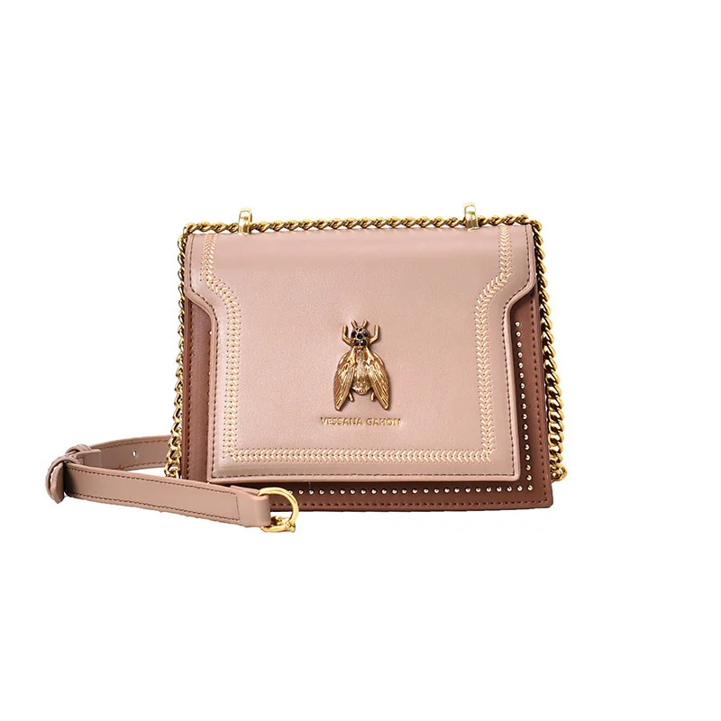 French women's summer new chain bee one shoulder hand tote messenger bag exquisite commuting fashionable High Quality crossbody
French women's summer new chain bee one shoulder hand tote messenger bag exquisite commuting fashionable High Quality crossbody