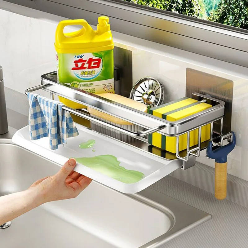 Dishcloth Mounted Rack Organizer Kitchen Holder Sink Sponge Drain Soap Organizer Wall Tray Racks With Sponge Rack Drainer Towel
Dishcloth Mounted Rack Organizer Kitchen Holder Sink Sponge Drain Soap Organizer Wall Tray Racks With Sponge Rack Drainer Towel