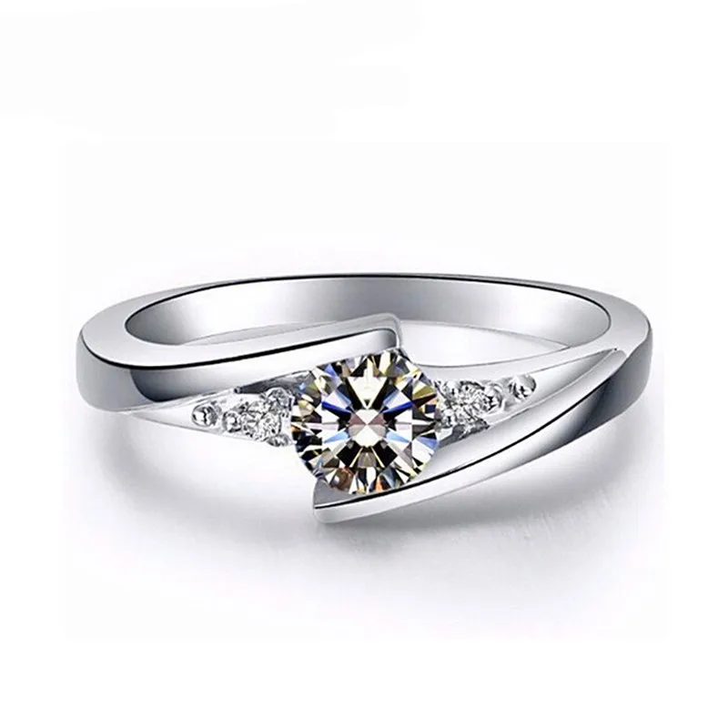 Lovely Women's Small Round Zirconium Stone Ring Retro Silver Wedding Jewelry Promise Women's Crystal Engagement Ring Wholesale
Lovely Women's Small Round Zirconium Stone Ring Retro Silver Wedding Jewelry Promise Women's Crystal Engagement Ring Wholesale