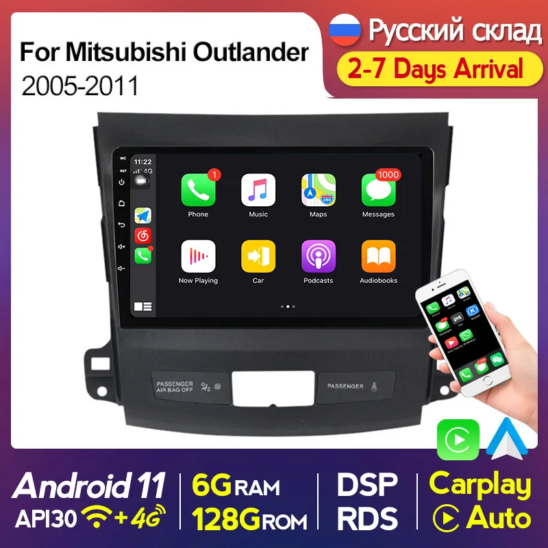 2Din Android 11 RDS DSP Car Radio For Mitsubishi Outlander Xl 2 CW0W 2005-2011 Navigation GPS Multimedia Player IPS Split Screen
2Din Android 11 RDS DSP Car Radio For Mitsubishi Outlander Xl 2 CW0W 2005-2011 Navigation GPS Multimedia Player IPS Split Screen