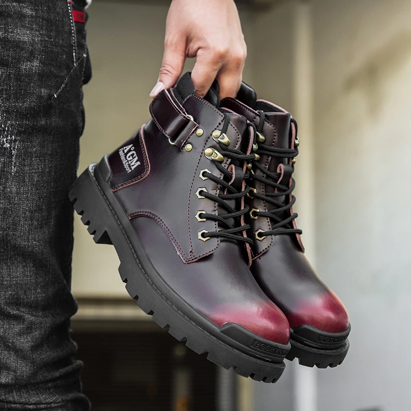 Men's leather shoes 2022 spring large size 46 leather boots men's motorcycle shoes driving driving shoes field leather shoes
Men's leather shoes 2022 spring large size 46 leather boots men's motorcycle shoes driving driving shoes field leather shoes