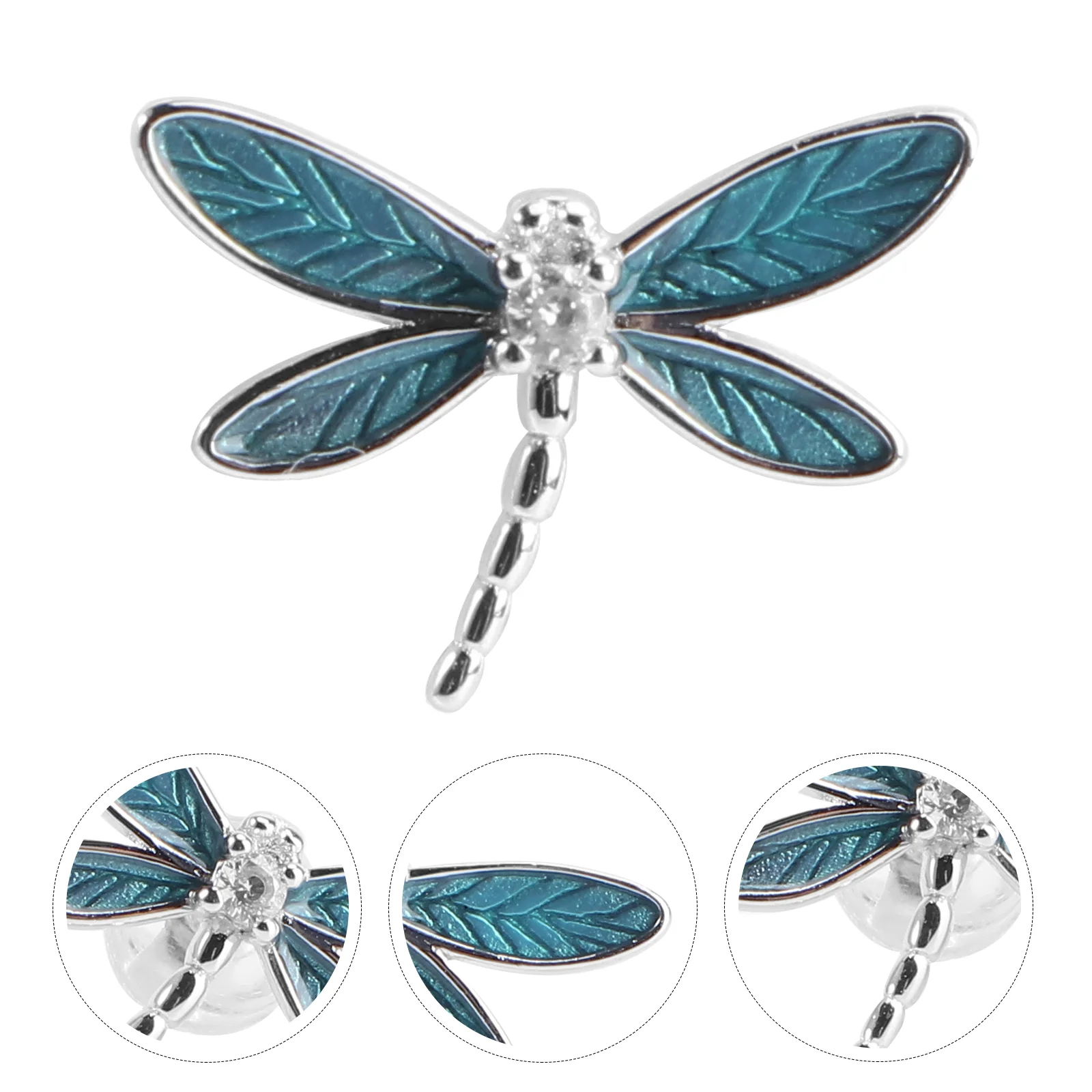 S925 Silver Dragonfly Ears Shape Earrings Decoration Elegant Ear-studs Diamante Accessories Crystal Women Animal Decorations
S925 Silver Dragonfly Ears Shape Earrings Decoration Elegant Ear-studs Diamante Accessories Crystal Women Animal Decorations