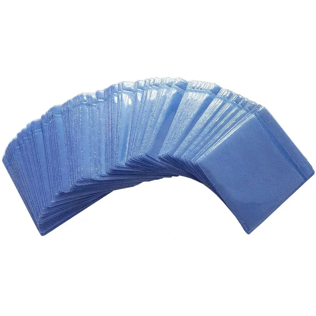 100 шт., двусторонняя крышка для хранения CD и DVD 
100 шт., двусторонняя крышка для хранения CD и DVD