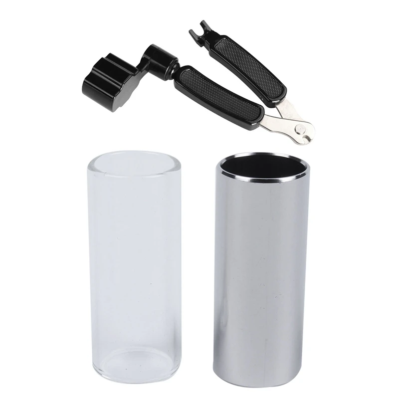 2 Pieces Glass Slide And Metal Slide For Guitar, Bass, Medium (6 Cm) & Black 3 In 1 Multifunction Guitar String Winder String Cu
2 Pieces Glass Slide And Metal Slide For Guitar, Bass, Medium (6 Cm) & Black 3 In 1 Multifunction Guitar String Winder String Cu