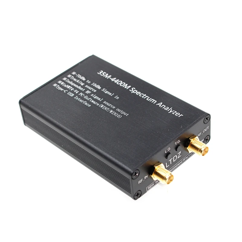 Анализатор спектра Usb 35-4400 м, источник сигнала, РЧ Частотный домен, черный анализатор с долговечным источником отслеживания
Анализатор спектра Usb 35-4400 м, источник сигнала, РЧ Частотный домен, черный анализатор с долговечным источником отслеживания