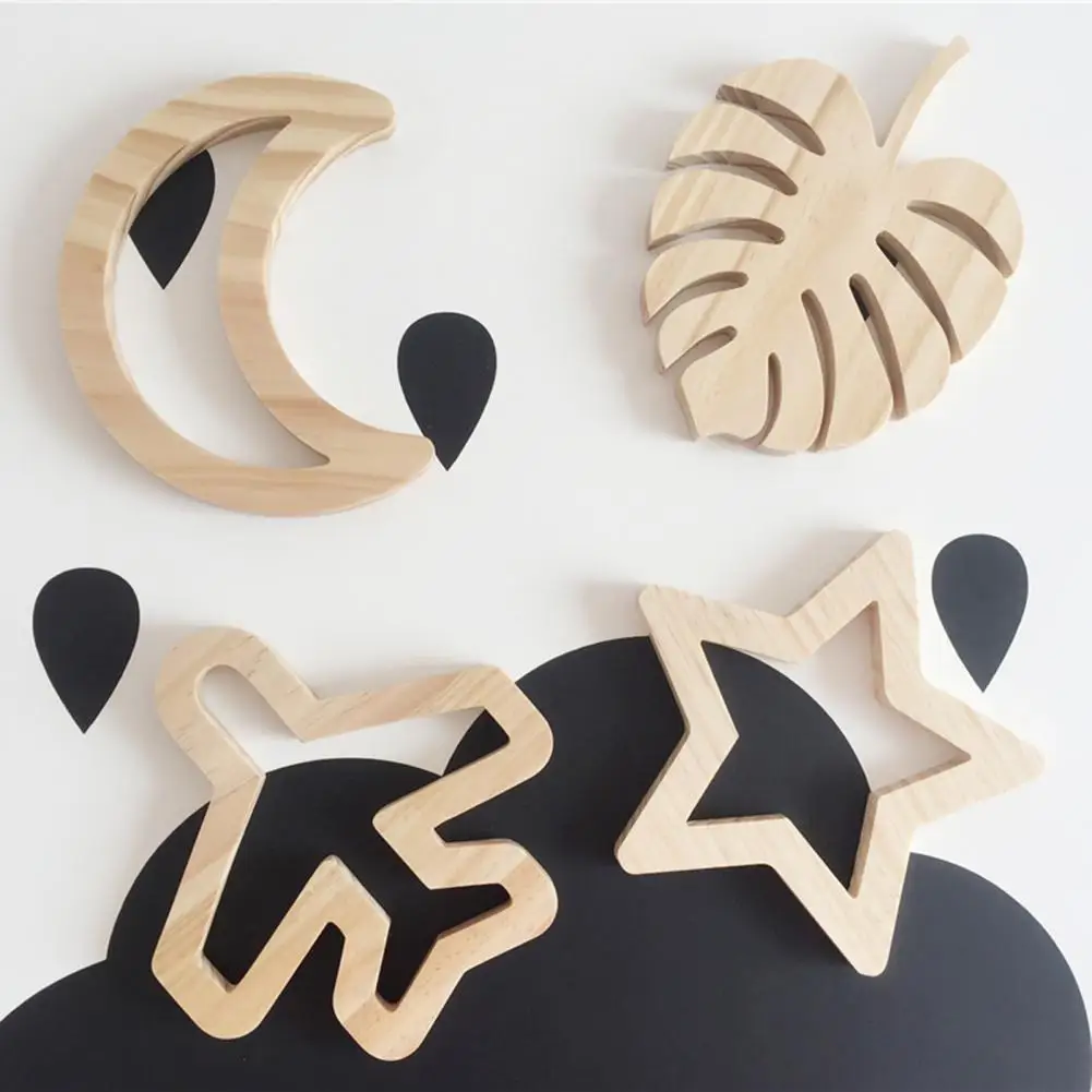 Wooden Ornament Beautiful Decorative Burlywood Wall Art Geometric Decoration with Glue for Children Room
Wooden Ornament Beautiful Decorative Burlywood Wall Art Geometric Decoration with Glue for Children Room
