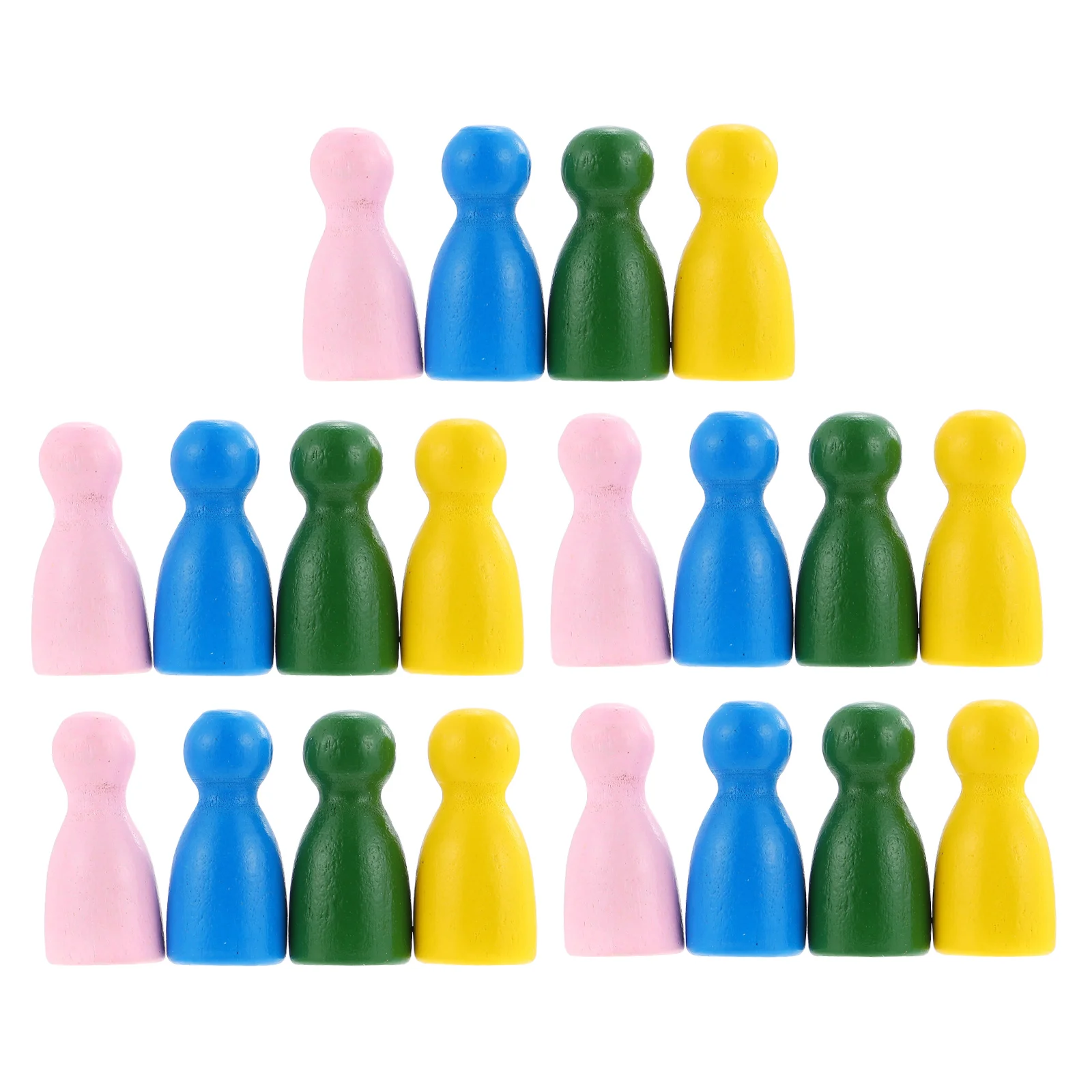 40 Pcs Board Game Accessories Human Shaped Chessman Educational Toy Toys Wooden Pawns
40 Pcs Board Game Accessories Human Shaped Chessman Educational Toy Toys Wooden Pawns