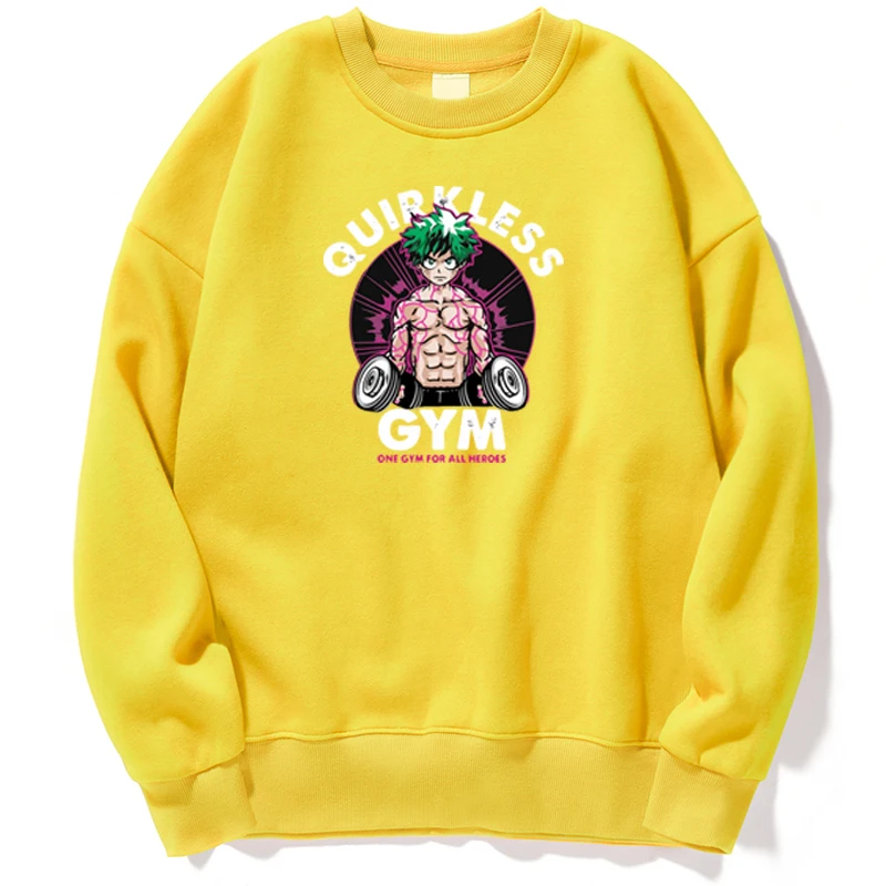 Japan Anime My Hero Academia Plus Ultra Deku Harajuku Sweatshirts Hoodie Korean Style Trapstar Crewneck Autumn Pullover Men
Japan Anime My Hero Academia Plus Ultra Deku Harajuku Sweatshirts Hoodie Korean Style Trapstar Crewneck Autumn Pullover Men