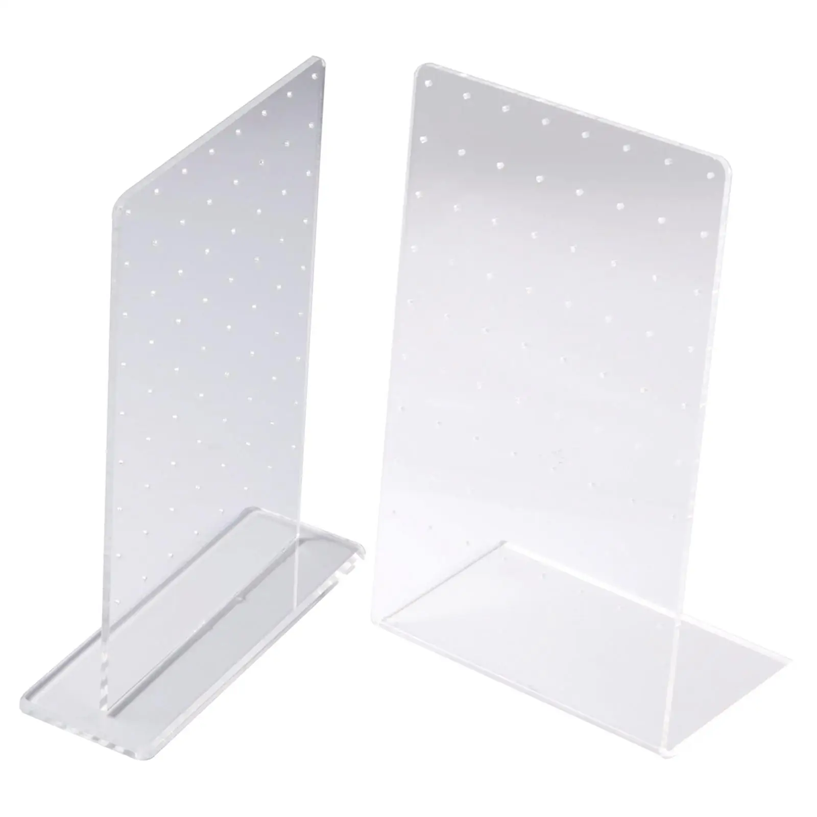 Earrings Display Holder 72 Holes Transparent Necklace Pendant Gift Board Case Organizer for Home Show Storage Photography Retail
Earrings Display Holder 72 Holes Transparent Necklace Pendant Gift Board Case Organizer for Home Show Storage Photography Retail