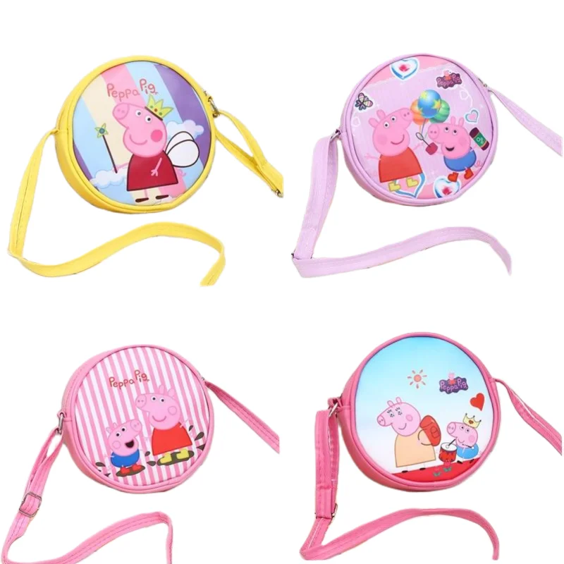 Peppa Pig George Pig New Anime Peripheral Kawaii Cute Cartoon Children Messenger Bag Shoulder Bag Creative Storage Bag Wholesale
Peppa Pig George Pig New Anime Peripheral Kawaii Cute Cartoon Children Messenger Bag Shoulder Bag Creative Storage Bag Wholesale