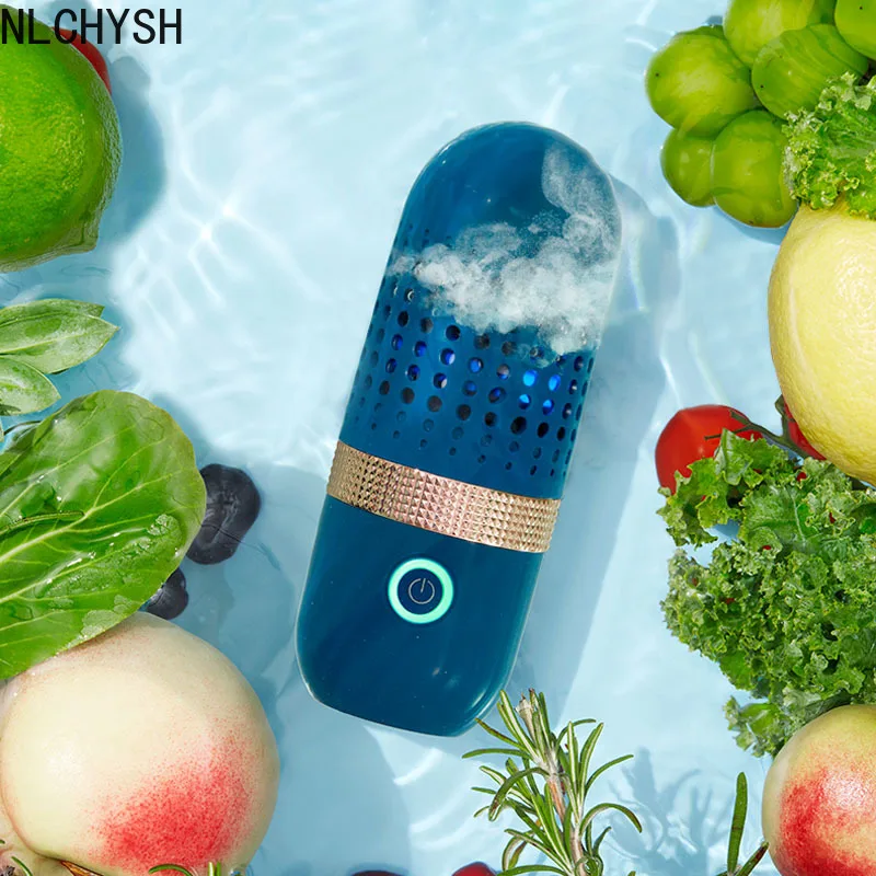 4400mAh Fruit Vegetable Washing Machine Protable Wireless Fruit Food Purifier Household Pesticide Disinfection Machine 5V
4400mAh Fruit Vegetable Washing Machine Protable Wireless Fruit Food Purifier Household Pesticide Disinfection Machine 5V