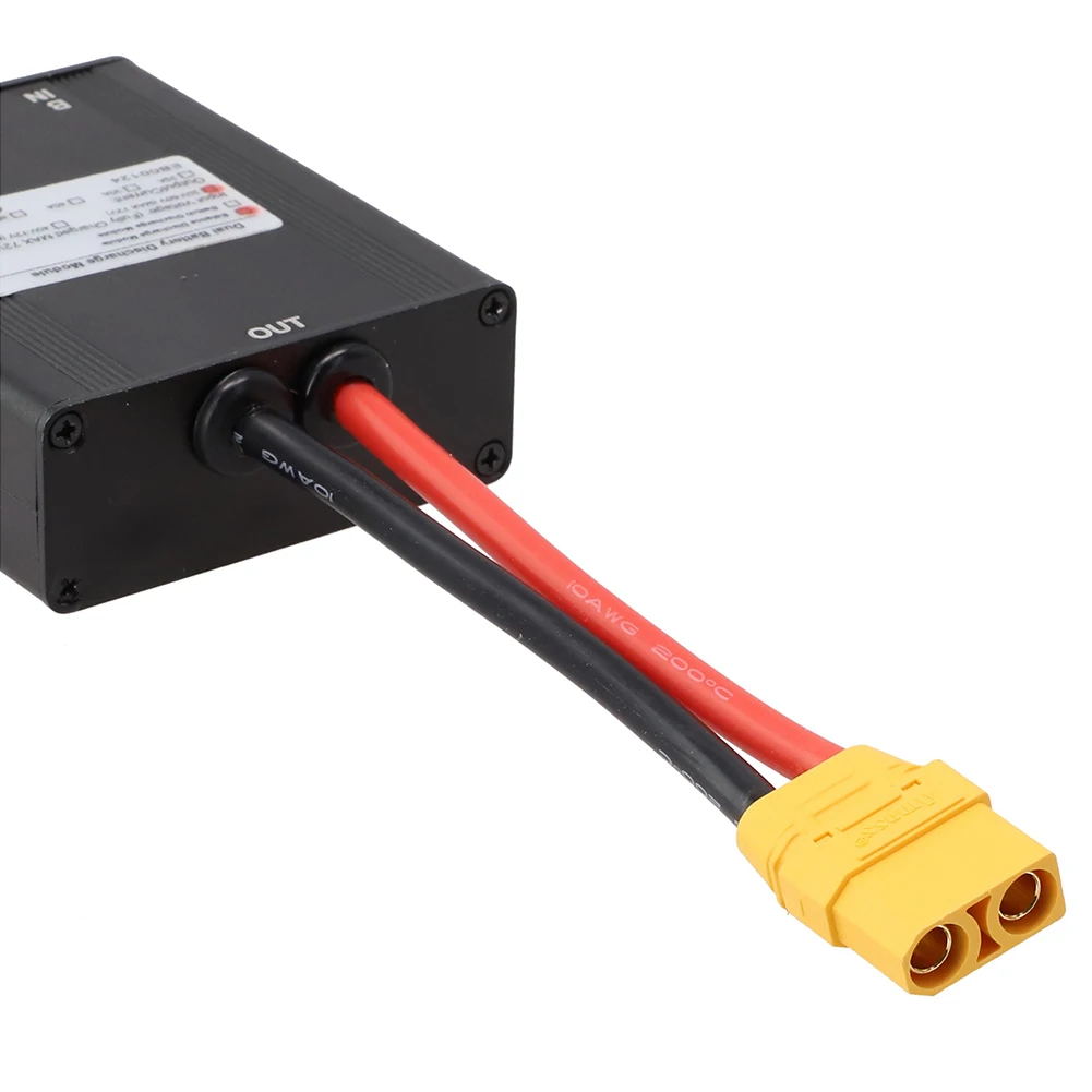 Dual Battery Connection Adapter Adapter Adapter 10cm 110g 130g 20V~72V 225g Adapter Aluminum Alloy Black Durable
Dual Battery Connection Adapter Adapter Adapter 10cm 110g 130g 20V~72V 225g Adapter Aluminum Alloy Black Durable