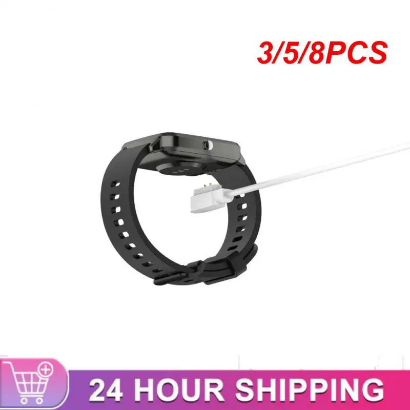 

3/5/8PCS Fast Charging Cable For Smart Watch For Realme Watch3 Bracelets Dock Watch Accessories Magnetic Charging Line