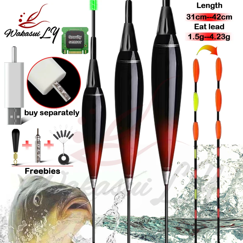 New 3Angle Tail Fishing Electronic Float Gravity Sensor Chip Nano High Sensitive Carp/Crucian Carp Fishing Equipment+Accessories
New 3Angle Tail Fishing Electronic Float Gravity Sensor Chip Nano High Sensitive Carp/Crucian Carp Fishing Equipment+Accessories