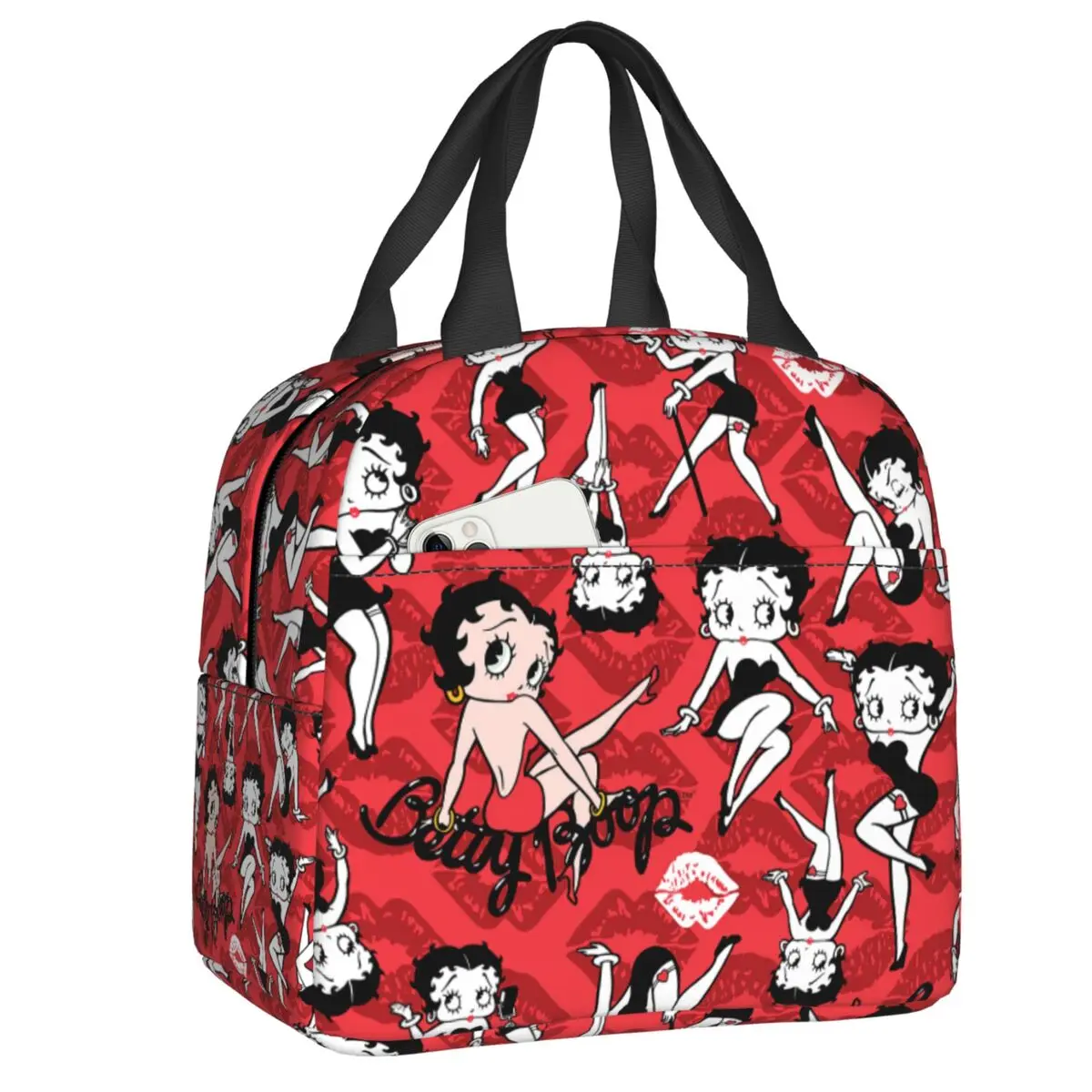 Cartoon Boop Bettys Collage Insulated Lunch Bag Portable Thermal Cooler Bento Box for Women Camping Travel Picnic Food Lunch Box
Cartoon Boop Bettys Collage Insulated Lunch Bag Portable Thermal Cooler Bento Box for Women Camping Travel Picnic Food Lunch Box