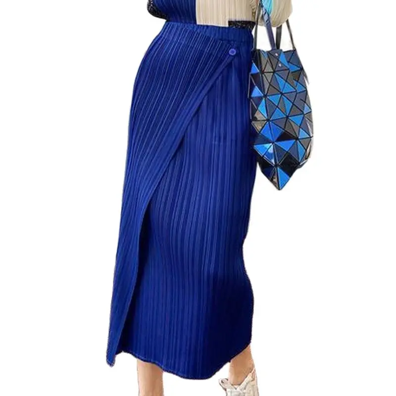 Long Folds Skirt Solid Fashion Casual Style Long Skirt Elegant Klein Blue Mid Length 2022 Summer Spring Women's Clothing
Long Folds Skirt Solid Fashion Casual Style Long Skirt Elegant Klein Blue Mid Length 2022 Summer Spring Women's Clothing