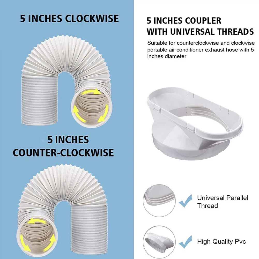 13cm Portable Air Conditioner Exhaust Duct Interface Pipe Hose Connector Ventilation Pipe Connector Exhaust Pipe Adaptor
13cm Portable Air Conditioner Exhaust Duct Interface Pipe Hose Connector Ventilation Pipe Connector Exhaust Pipe Adaptor
