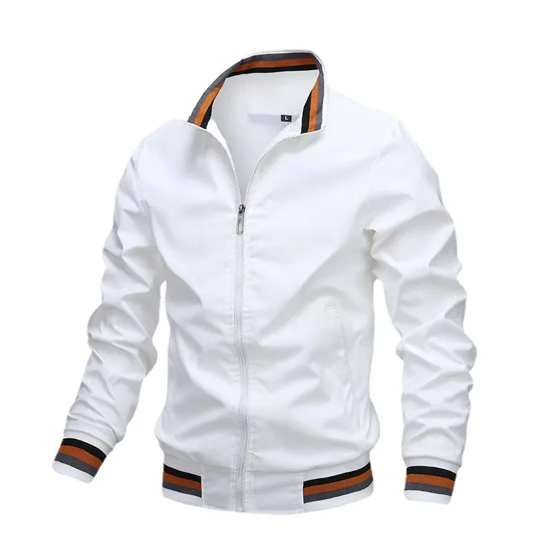 Men Slim Jackets Fit Coats New Spring Autumn Thin Casual Jackets High Quality Male Solid Stand Collar Jackets Outwear Coats 5XL
Men Slim Jackets Fit Coats New Spring Autumn Thin Casual Jackets High Quality Male Solid Stand Collar Jackets Outwear Coats 5XL