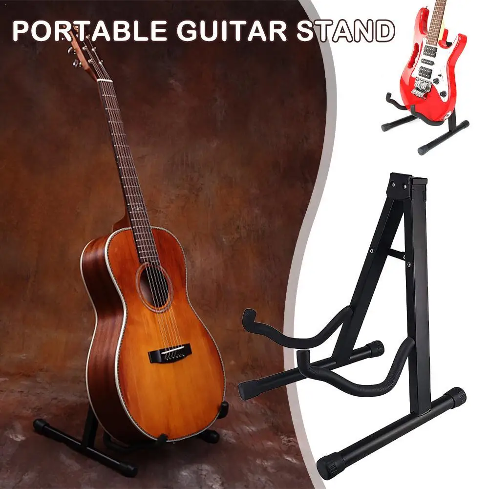 

Folding Tripod Portable Guitar Stand Aluminum Alloy String Instruments Holder For Guitar Bass Ukulele Violin Cello Standing