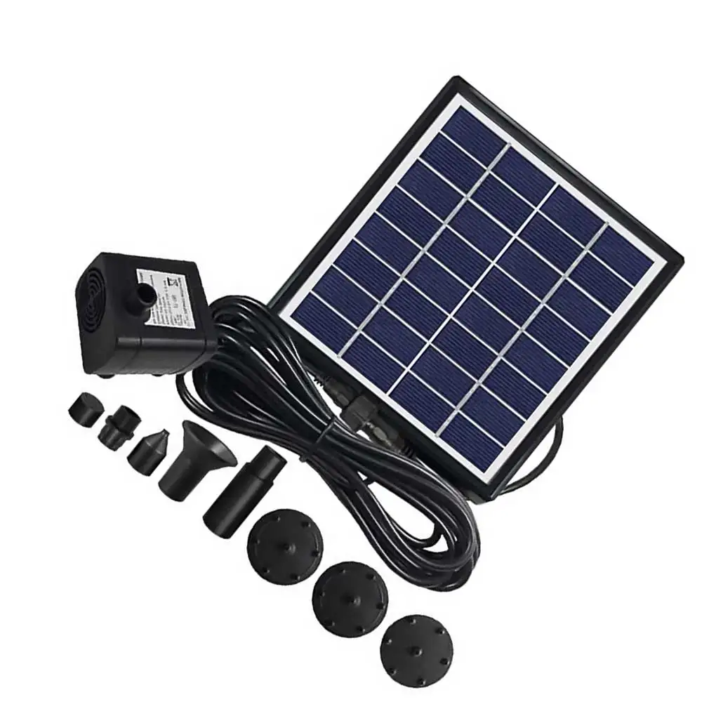 Solar Fountain Pump Solar Water Pump Floating Fountain For for Fish Tank Pond Garden Decoration
Solar Fountain Pump Solar Water Pump Floating Fountain For for Fish Tank Pond Garden Decoration