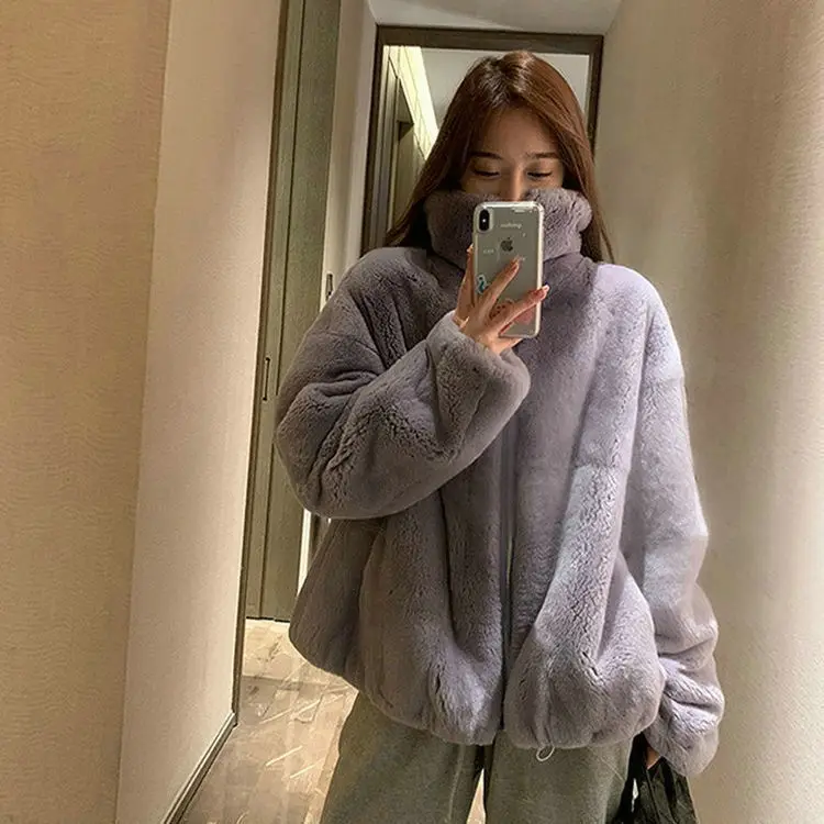 Fashion western-style coat women's autumn and winter 2022 new wool loose stand collar women's dress
Fashion western-style coat women's autumn and winter 2022 new wool loose stand collar women's dress