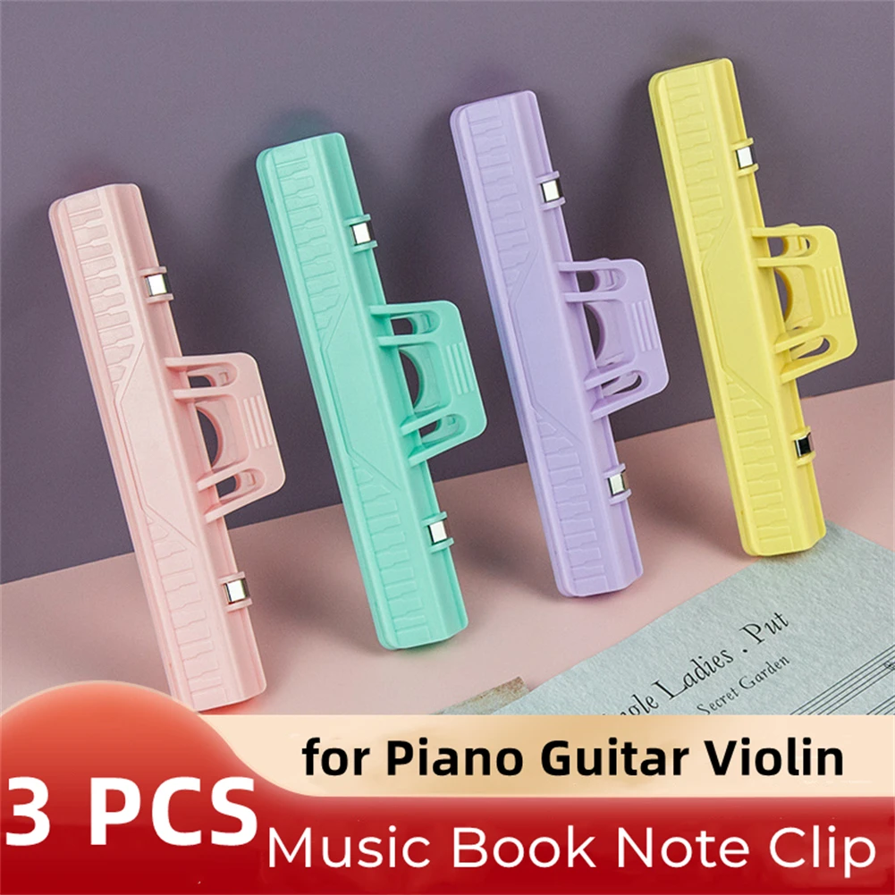 3 Pcs Music Book Note Clip Sheet Music Clip Book Page For Piano Guitar Violin Guitar Accessories Equipments
3 Pcs Music Book Note Clip Sheet Music Clip Book Page For Piano Guitar Violin Guitar Accessories Equipments