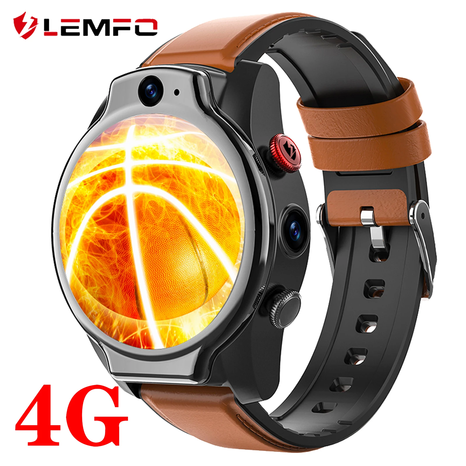 LEM14 smart watch men часы мужские 4G смарт LTE Smartwatch Android 10 64G ROM наручные 5ATM waterproof с SIM card camera GPS