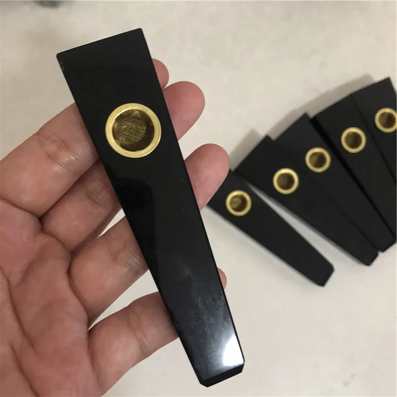 Natural Black Obsidian stone Smoking Pipe Natural Stones and Minerals with Strainer 1 Pc Smoke Pipe
Natural Black Obsidian stone Smoking Pipe Natural Stones and Minerals with Strainer 1 Pc Smoke Pipe