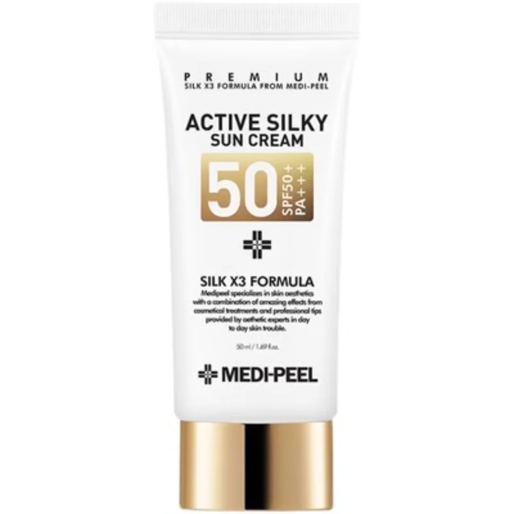 

Korea MEDI-PEEL Sunscreen Cream 50ml Facial UV Protection Isolation Sunscreen 2-in-1 Waterproof Concealer Oil-control Skin Care