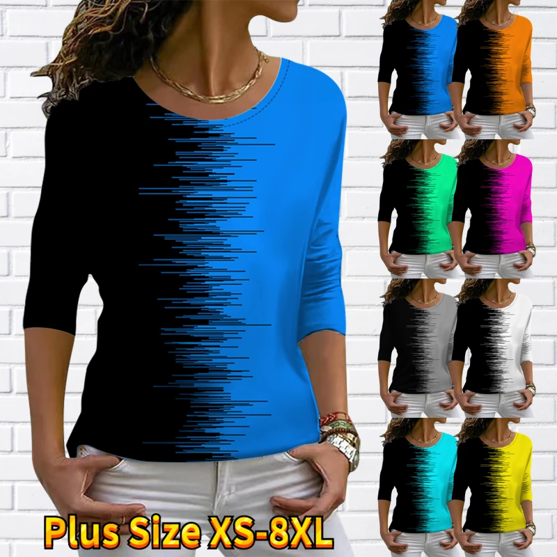 2022 Autumn Winter Women's Everyday Vintage Pullover Tee New Design Printing T-shirt Round Neck Loose Top Elegance Long Sleeve
2022 Autumn Winter Women's Everyday Vintage Pullover Tee New Design Printing T-shirt Round Neck Loose Top Elegance Long Sleeve