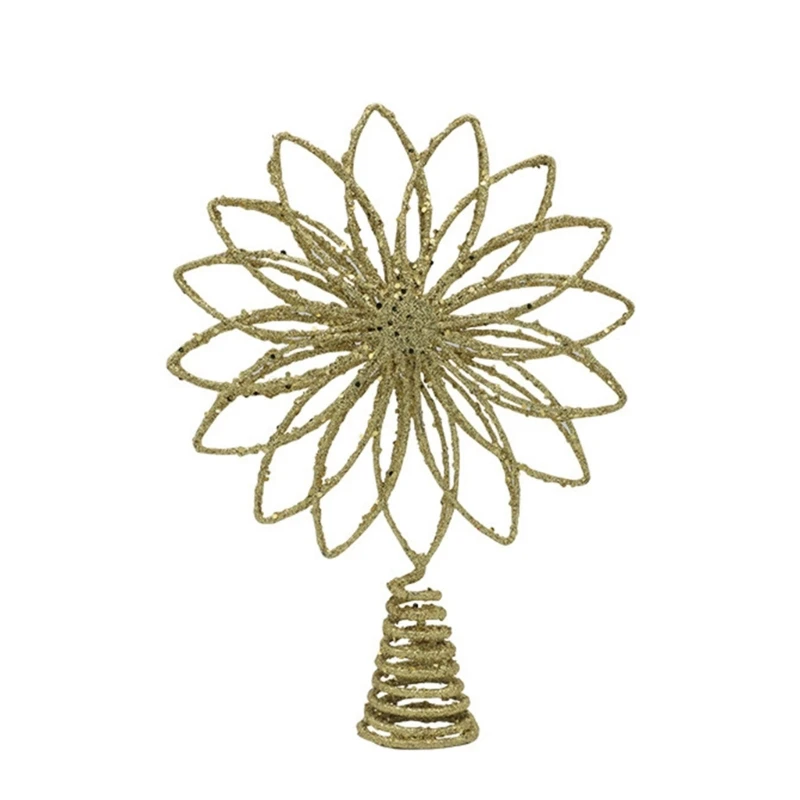 Топперы для рождественской елки, рождественские украшения, топперы для рождественской елки, в форме цветка, рождественские украшения 
Топперы для рождественской елки, рождественские украшения, топперы для рождественской елки, в форме цветка, рождественские украшения