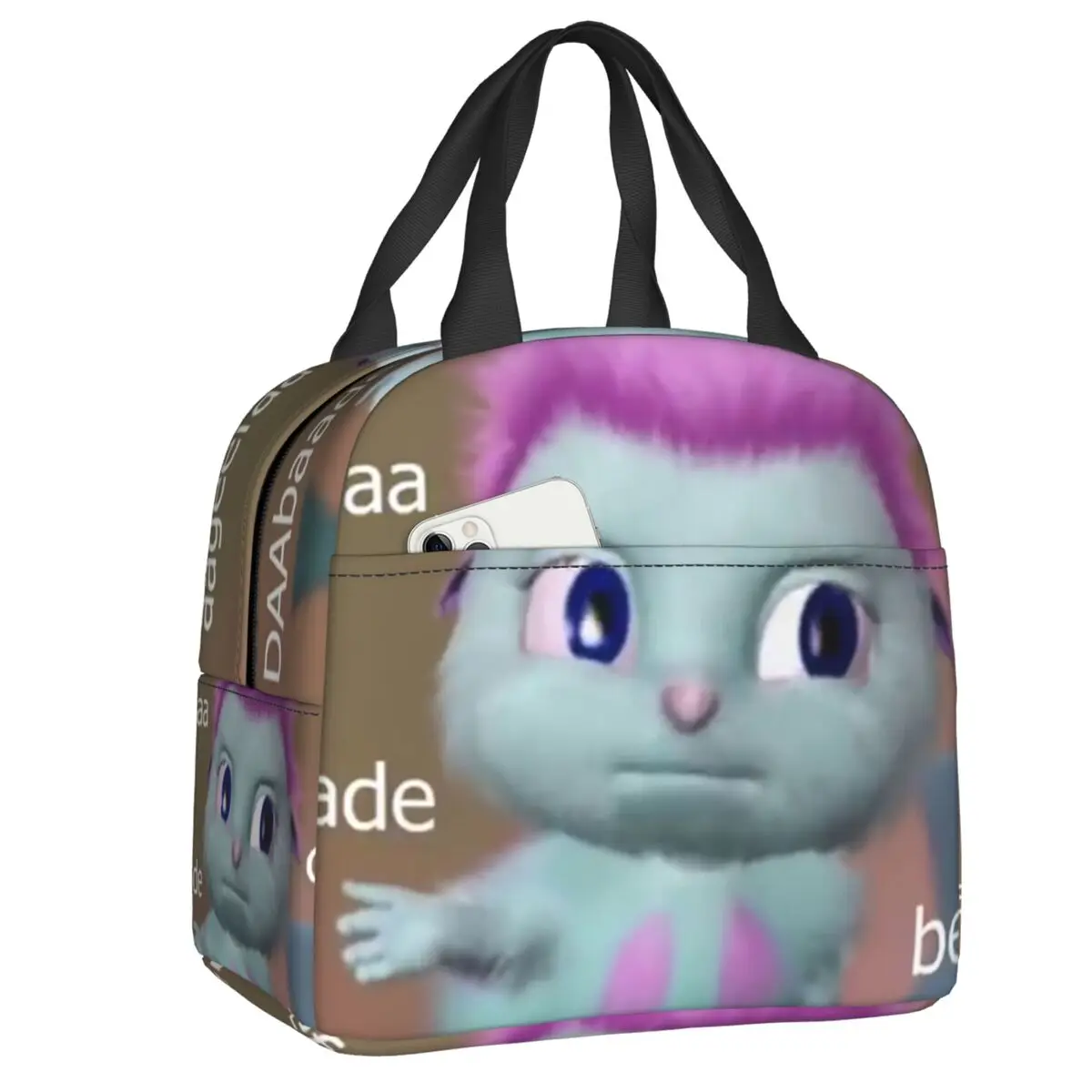 Bibble Meme Thermal Insulated Lunch Bag Hippie Cartoon Resuable Lunch Container for Kids School Children Multifunction Food Box
Bibble Meme Thermal Insulated Lunch Bag Hippie Cartoon Resuable Lunch Container for Kids School Children Multifunction Food Box