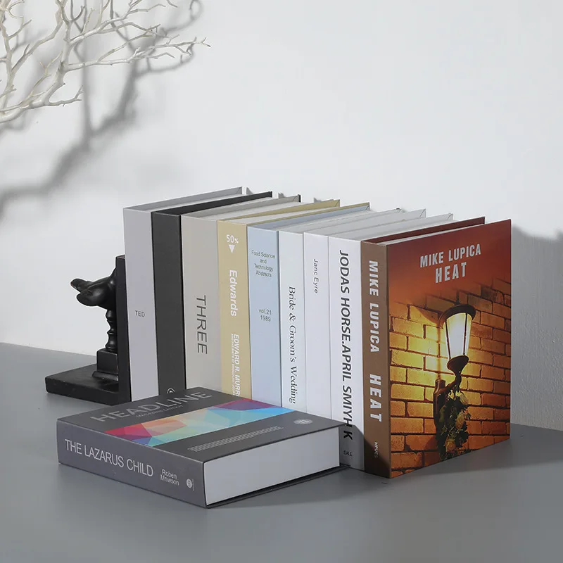 Home Decor Fake Books Coffee Table Luxury Decorative Book Ornament For Living Study Room Bookshelf Desk Decoration Accessories
Home Decor Fake Books Coffee Table Luxury Decorative Book Ornament For Living Study Room Bookshelf Desk Decoration Accessories
