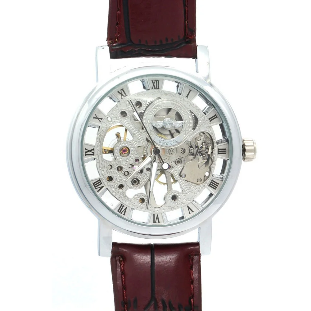 Round Dial Mechanical Watch Manual Men Hollow-out Women Watches Men's Wrist Watch Dropshipping
Round Dial Mechanical Watch Manual Men Hollow-out Women Watches Men's Wrist Watch Dropshipping