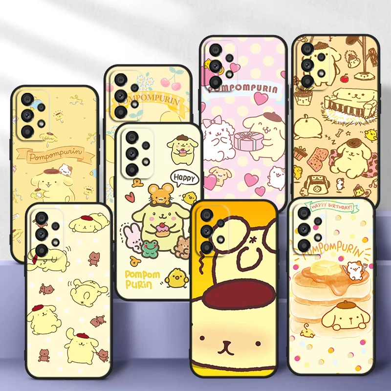 Pom Pom Purin Cute Dog For Samsung A14 A54 A34 A73 A53 A33 A23 A13 A32 A72 A52 A32 A22 A03 A02 Silicone Black Phone Case Fundas
Pom Pom Purin Cute Dog For Samsung A14 A54 A34 A73 A53 A33 A23 A13 A32 A72 A52 A32 A22 A03 A02 Silicone Black Phone Case Fundas