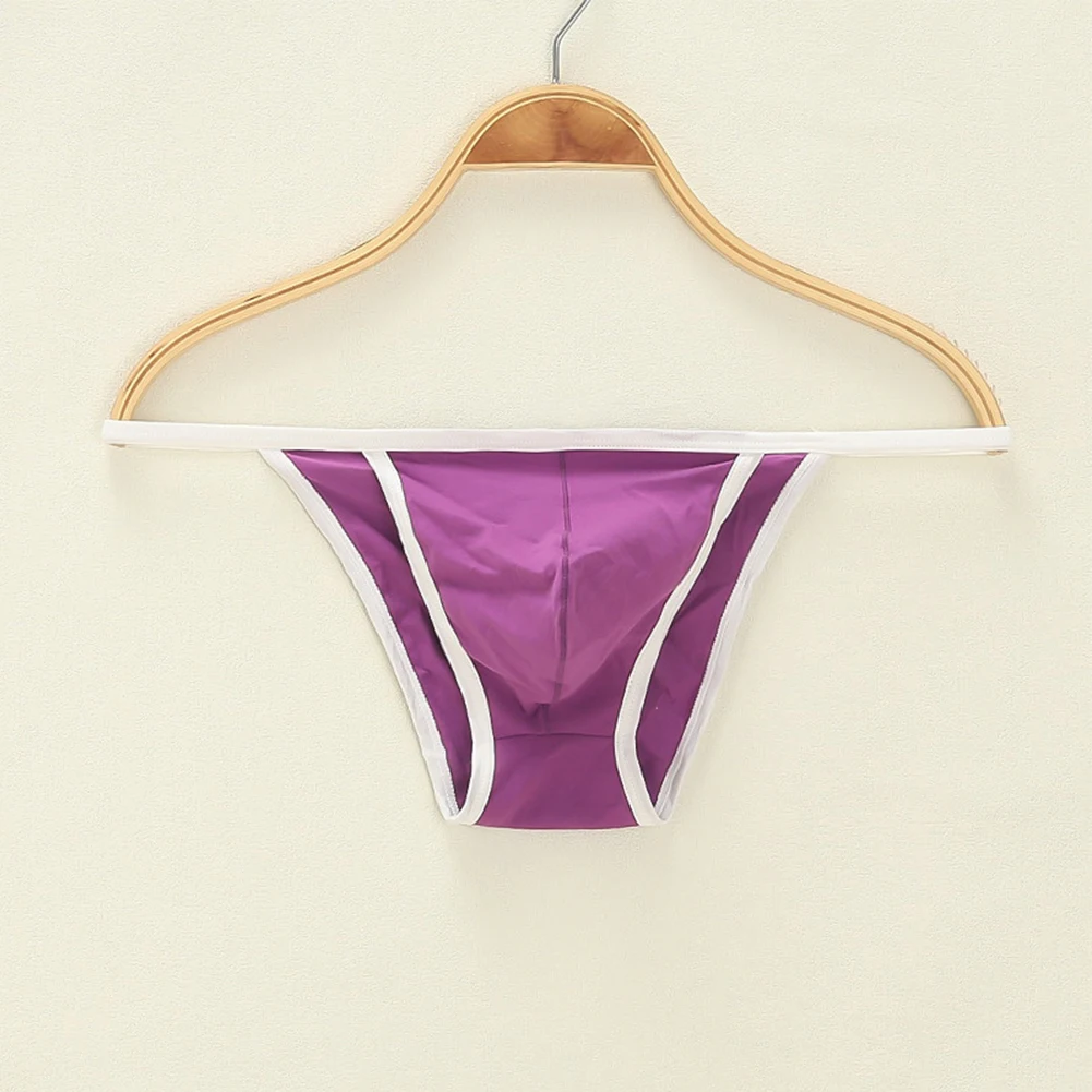 Men Sexy Tanga String Bikini Contoured Pouch Fine Cotton Jersey Color Briefs Breathable Low Waist Quick-Drying Underpants
Men Sexy Tanga String Bikini Contoured Pouch Fine Cotton Jersey Color Briefs Breathable Low Waist Quick-Drying Underpants