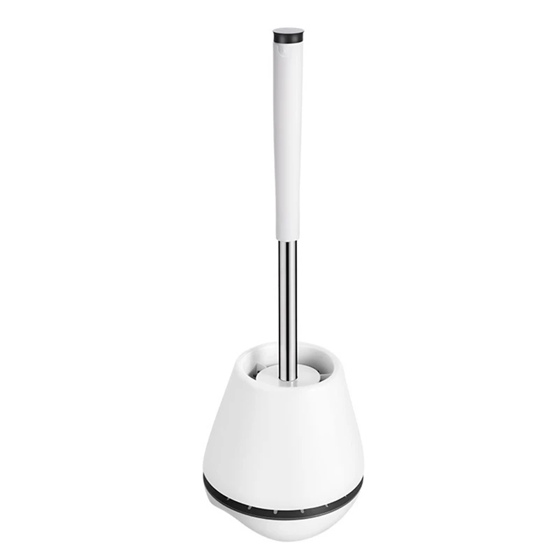 Toilet Brush And Bracket With Long Handle Drip-Proof Easy Assembly Deep Cleaning
Toilet Brush And Bracket With Long Handle Drip-Proof Easy Assembly Deep Cleaning