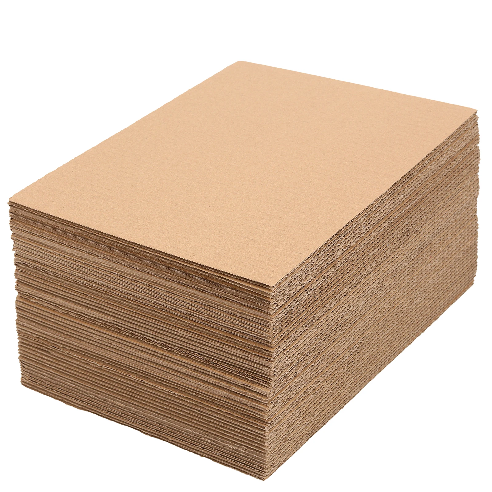 100 упаковок, листы из гофрированного картона, 11x14x1/16 дюймов, упаковка из коричневого крафтового гофрированного картона
100 упаковок, листы из гофрированного картона, 11x14x1/16 дюймов, упаковка из коричневого крафтового гофрированного картона