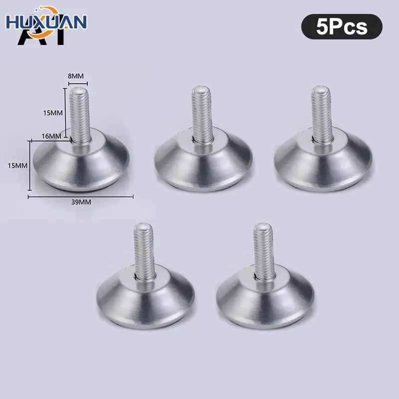 5Pcs/set Steel Furniture Legs Anti-slip Base Table Cabinet Leg Pad Adjustable Leveling Feet Leveler M8 M10 Screw 15mm-27mm
5Pcs/set Steel Furniture Legs Anti-slip Base Table Cabinet Leg Pad Adjustable Leveling Feet Leveler M8 M10 Screw 15mm-27mm