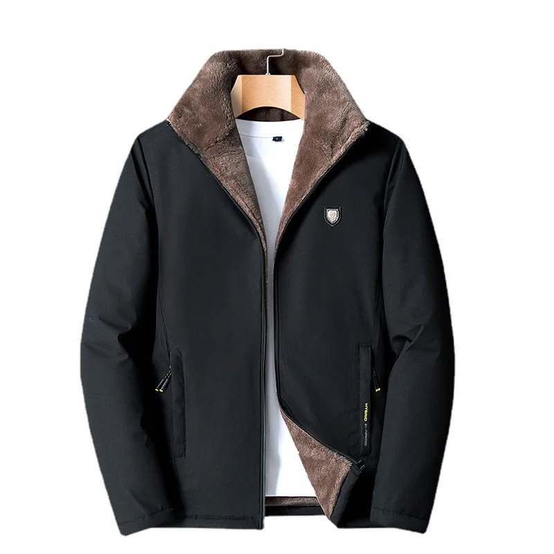 DY Men Winter New Casual Classic Warm Thick Fleece Parkas Jacket Coat Men Autumn Fashion Pockets Windproof Parka Men Plus Size
DY Men Winter New Casual Classic Warm Thick Fleece Parkas Jacket Coat Men Autumn Fashion Pockets Windproof Parka Men Plus Size