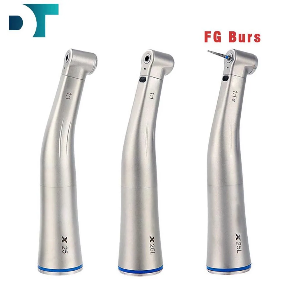 1:1 Blue Ring Series Handpieces Dental Ti-Max X25L Push Button Low Speed Fiber Optic Inner Water Spray Handpiece Odontologia
1:1 Blue Ring Series Handpieces Dental Ti-Max X25L Push Button Low Speed Fiber Optic Inner Water Spray Handpiece Odontologia