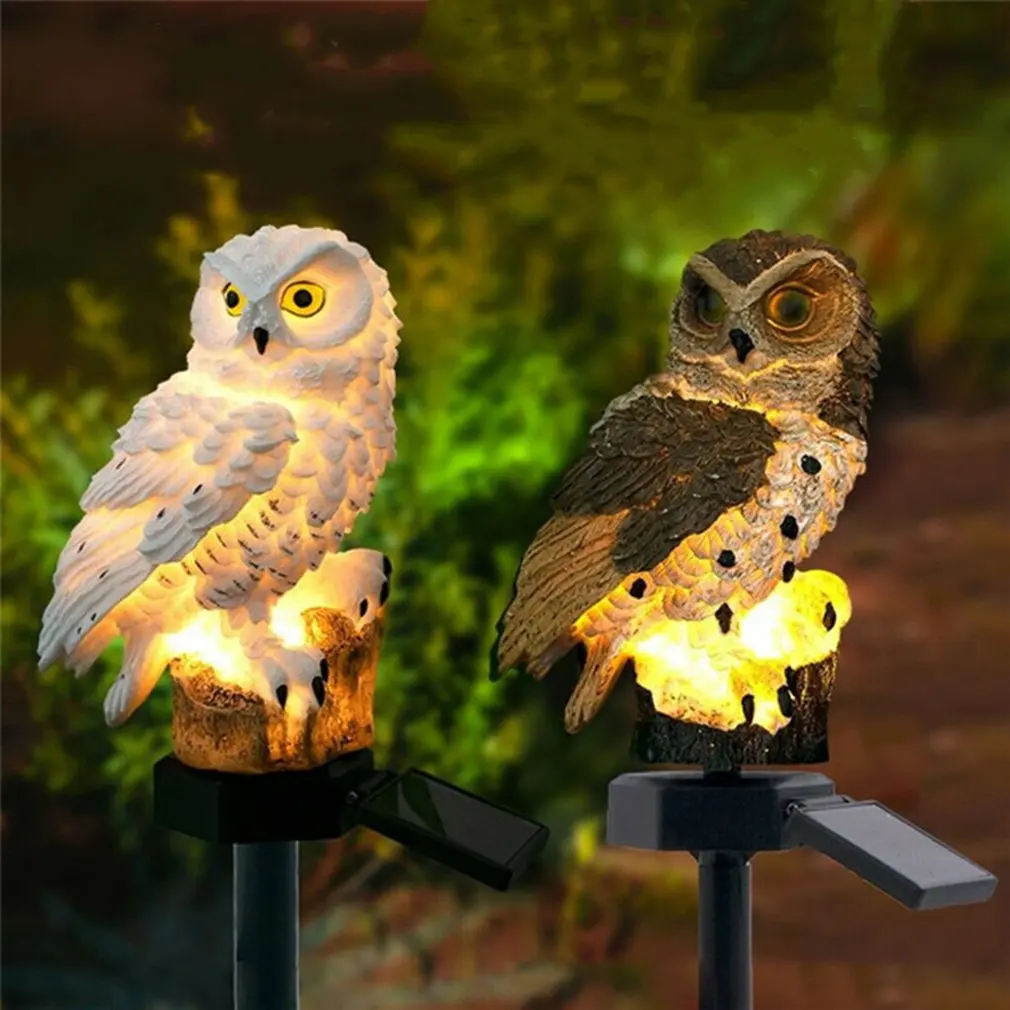 LED Solar Light for the garden Owl Lamp Outdoor Solar lamp Waterproof Garden Lawn Stake Light Yard for Home Courtyard Decoration
LED Solar Light for the garden Owl Lamp Outdoor Solar lamp Waterproof Garden Lawn Stake Light Yard for Home Courtyard Decoration