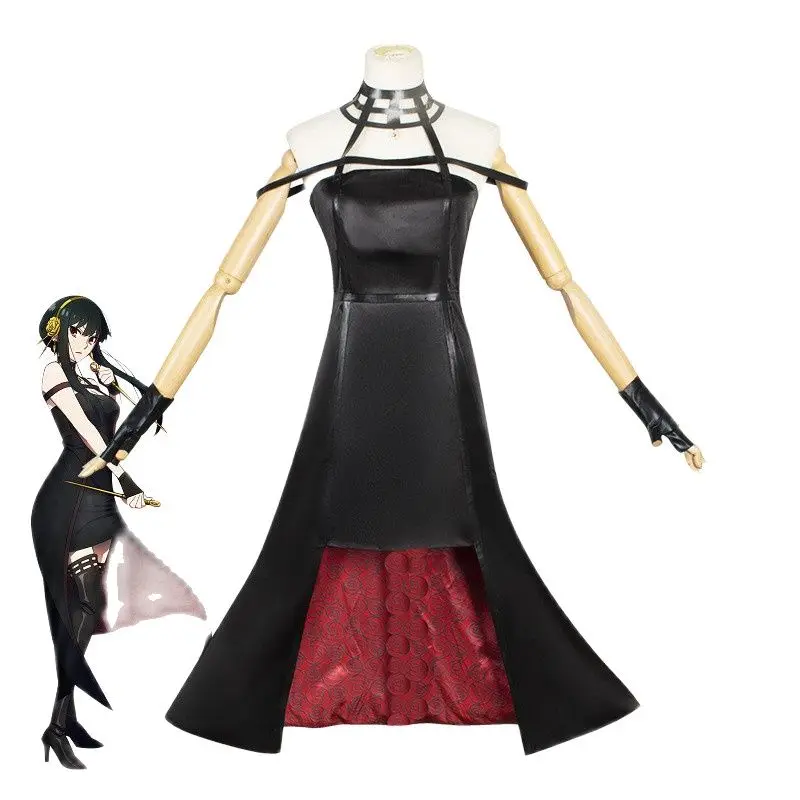 Halloween Costume Anime Spy X Family Cosplay Costume Yor Forger Wig Black Dress Outfit Cosplay Costume Long Hair Women Clothes
Halloween Costume Anime Spy X Family Cosplay Costume Yor Forger Wig Black Dress Outfit Cosplay Costume Long Hair Women Clothes
