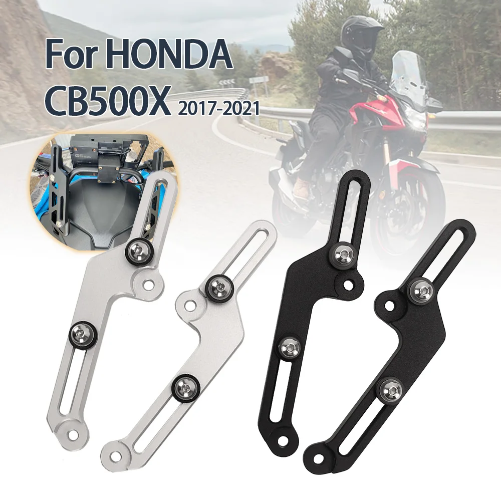 

For HONDA CB500X CB 500X CB500 X 500X 2017 2018 2019 2020 2021 Motorcycle Windscreen Adjusters CNC Aluminum Windshield Bracket